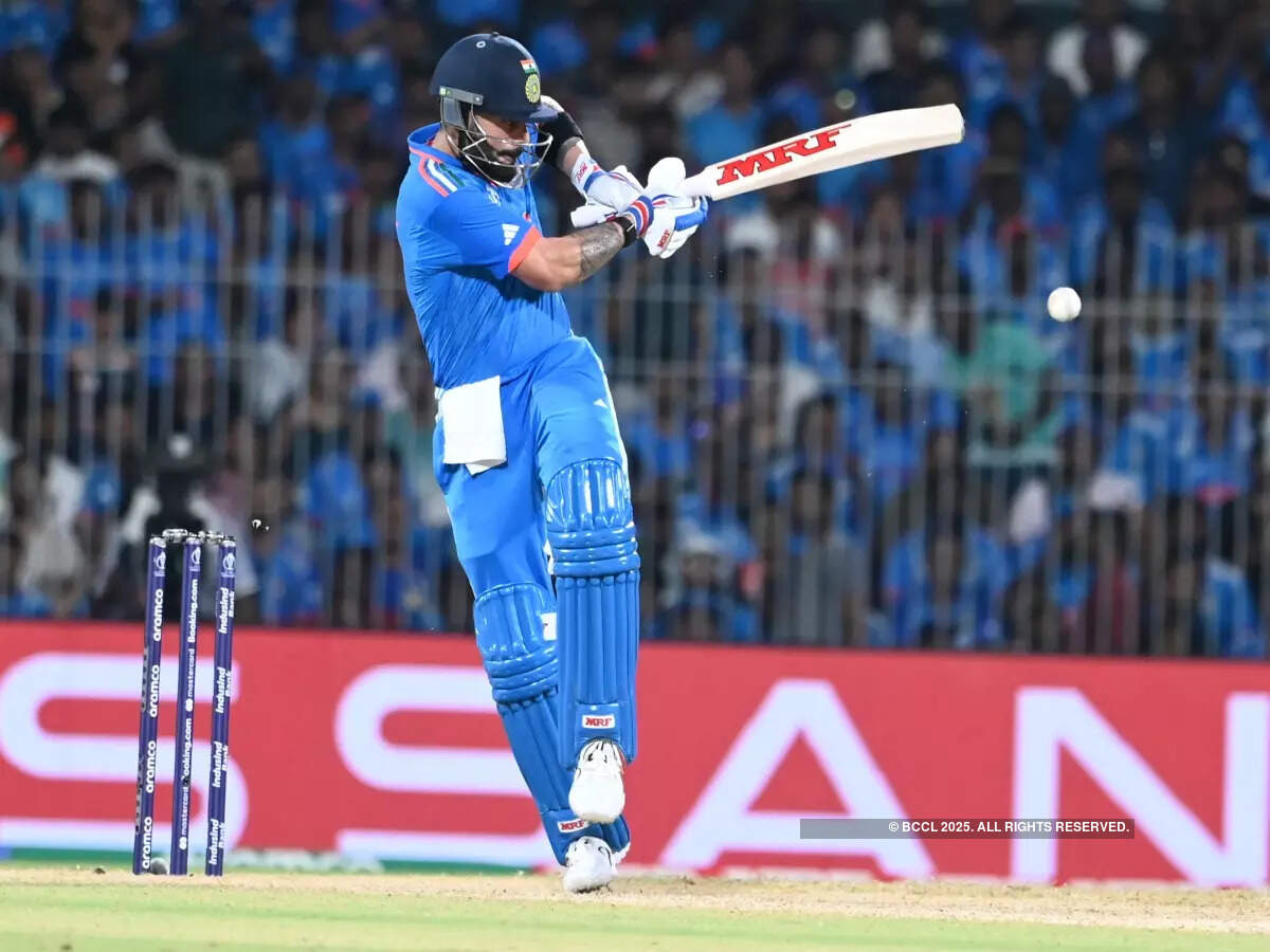India vs Australia, 2023 ODI World Cup action in images: Kohli, KL Rahul power India to 6-wicket victory