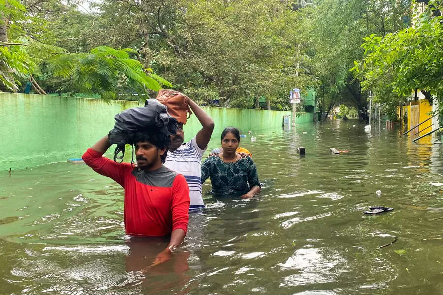 Michaung causes widespread damage in Tamil Nadu and Andhra Pradesh, subsides into cyclonic storm