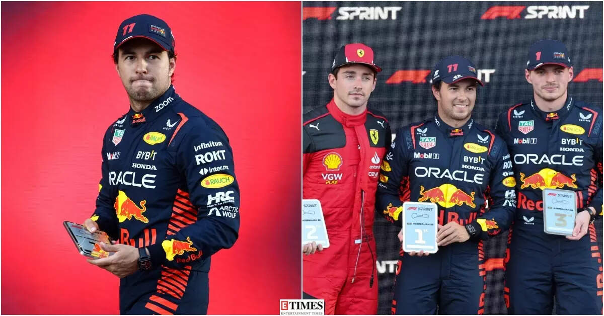 Red Bull's Sergio Perez wins sprint race at Azerbaijan F1 GP, see pictures